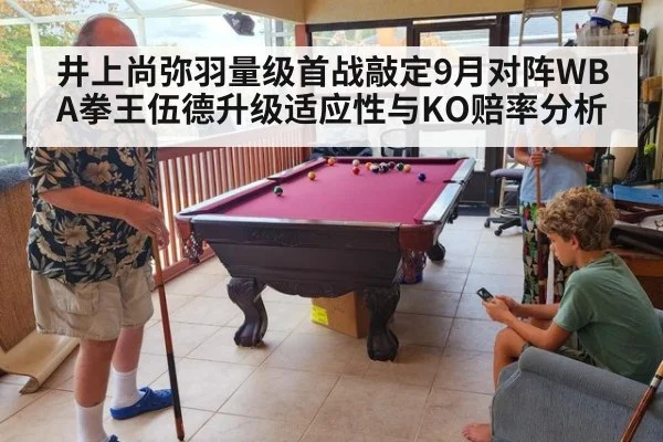 井上尚弥羽量级首战敲定9月对阵WBA拳王伍德升级适应性与KO赔率分析
